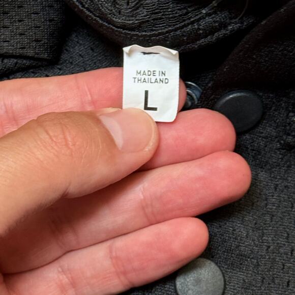 adidas UW Huskies University of Washington Mesh Hoodie Black L NWT HN7656 - Picture 5 of 8